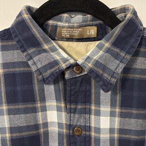 Haggar Plaid, Oxford, Shirt